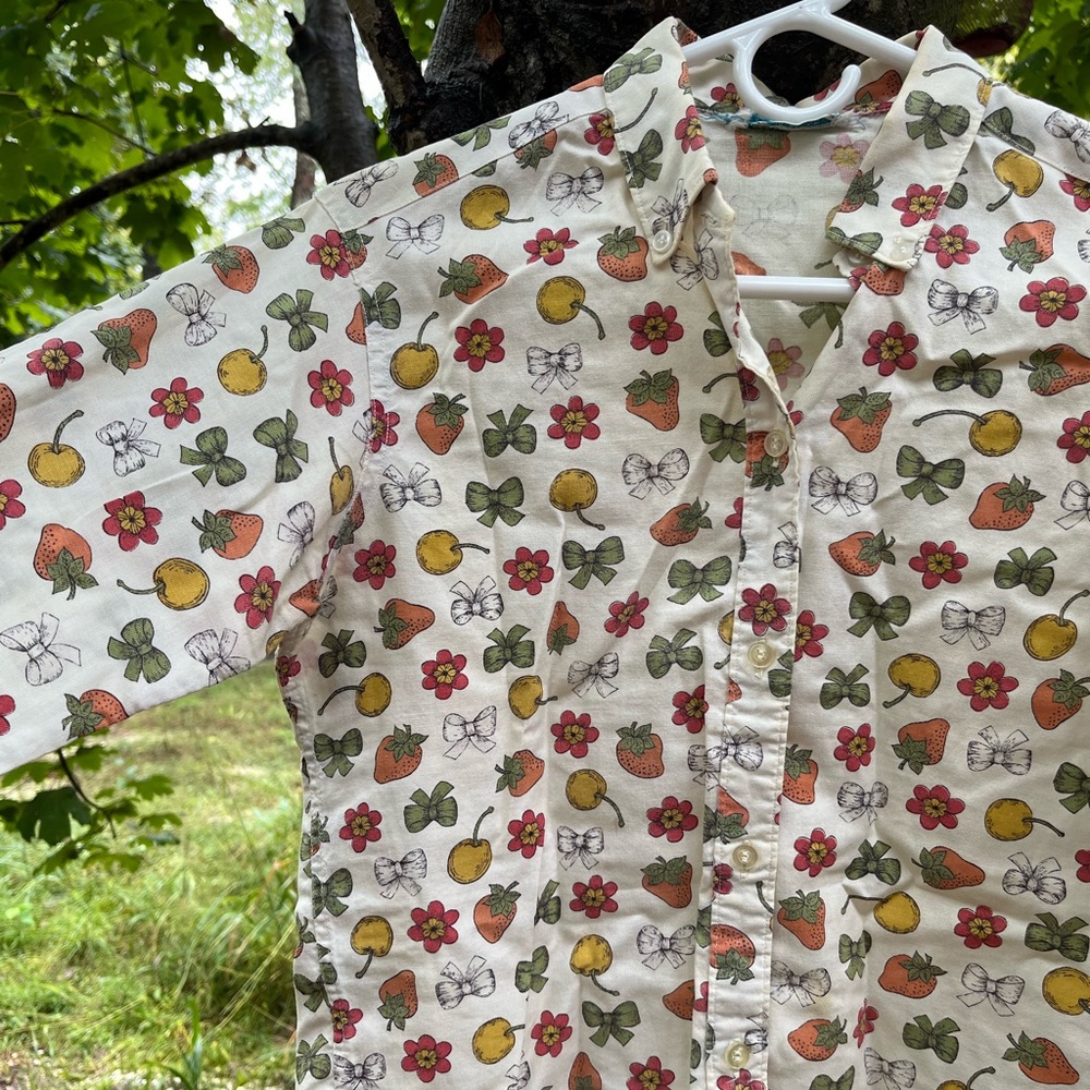 VTG button up shirt s/m